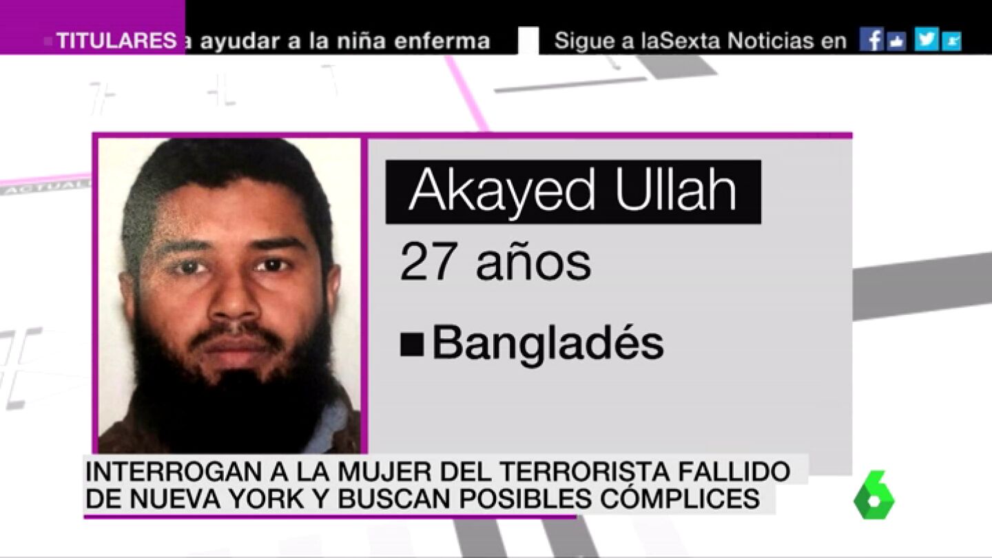 Akayed Ullah, autor del atentado fallido