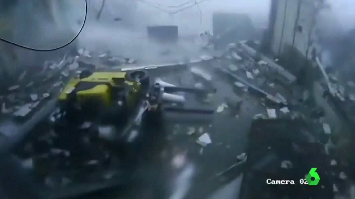 Los brutales efectos de un tornado