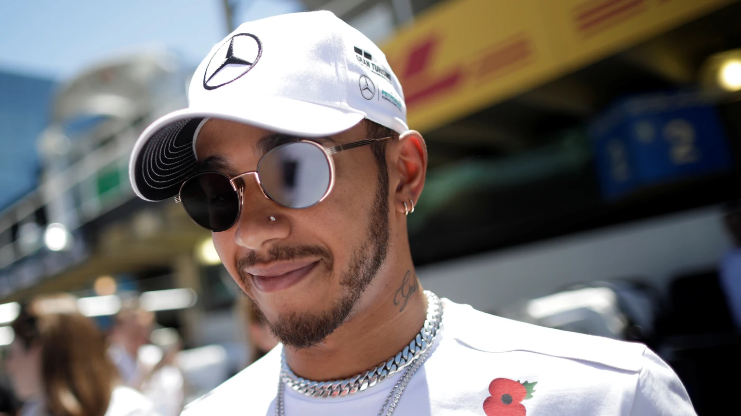 Hamilton, durante un Gran Premio Hamilton, durante un Gran Premio