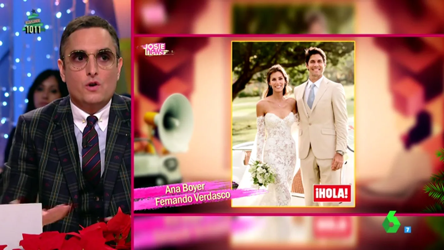 El "desahogo" de Josie al criticar el look de Ana Boyer y Fernando Verdasco: "Nadie va a soñar con una boda así" El "desahogo" de Josie al criticar el look de Ana Boyer y Fernando Verdasco: "Nadie va a soñar con una boda así"
