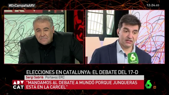 Sergi Sabrià en ERC Sergi Sabrià en ERC