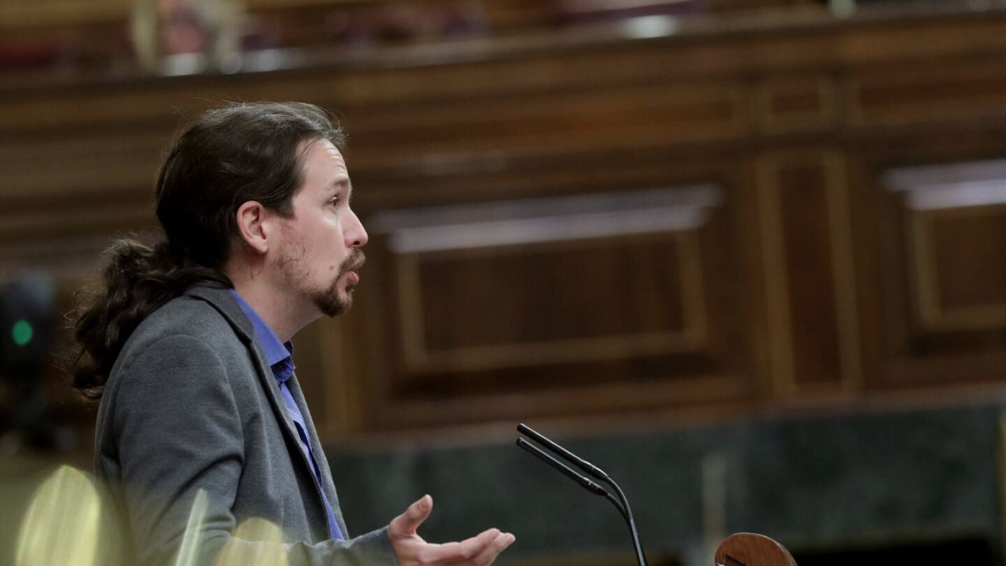 Pablo Iglesias en el Congreso de los Diputados