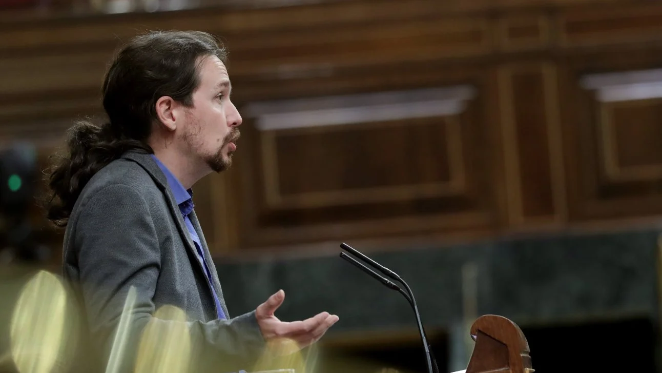 Pablo Iglesias en el Congreso de los Diputados