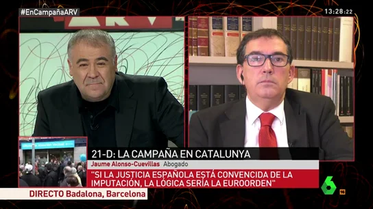 Jaume Alonso-Cuevillas, abogado de Puigdemont Jaume Alonso-Cuevillas, abogado de Puigdemont
