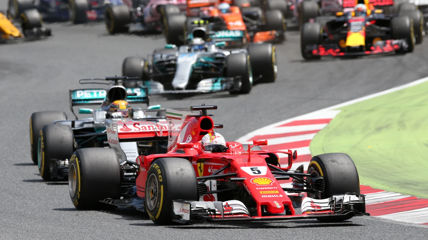 Momento del GP de Cataluña de 2017 Momento del GP de Cataluña de 2017