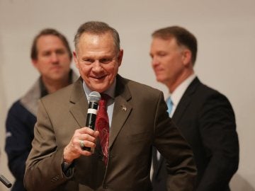 El ultraconservador republicano Roy Moore El ultraconservador republicano Roy Moore