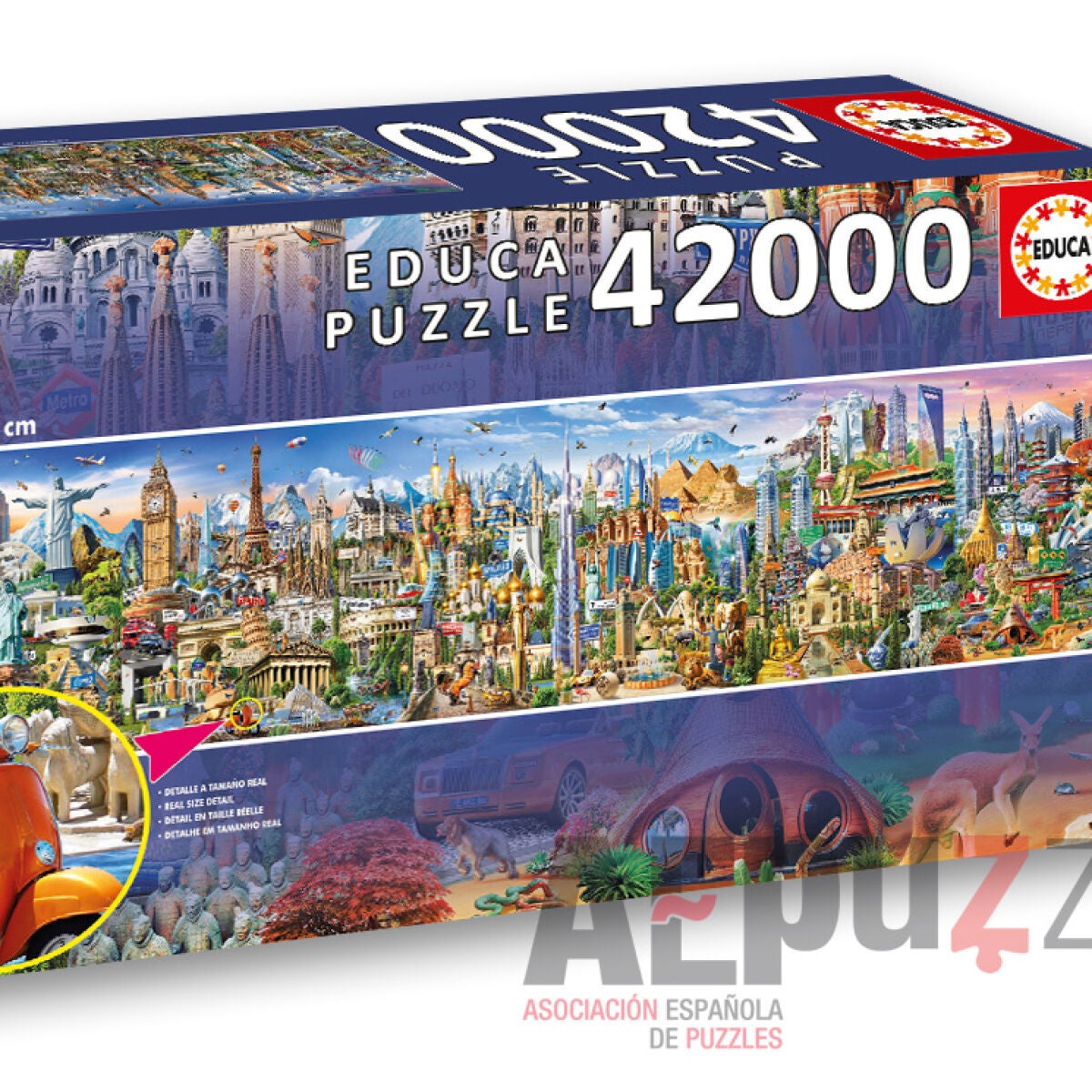 Lanzan el puzzle mas grande del mundo con 42.000 piezas y una longitud de 7 49 metros