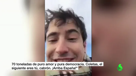 Civil amenazando de muerte a Puigdemont e Iglesias Civil amenazando de muerte a Puigdemont e Iglesias