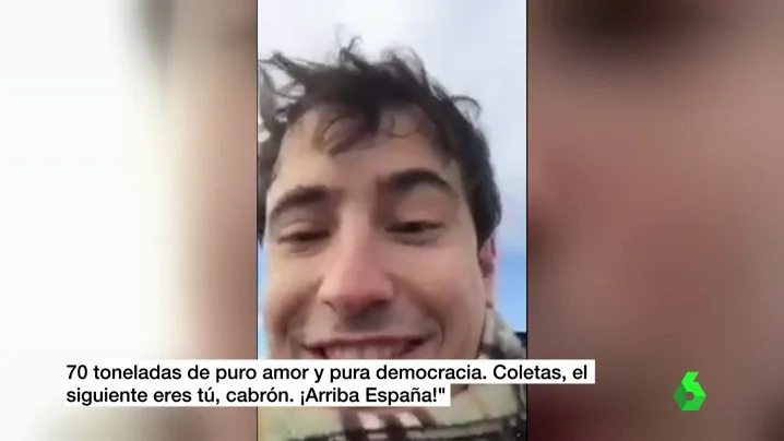 Civil amenazando de muerte a Puigdemont e Iglesias