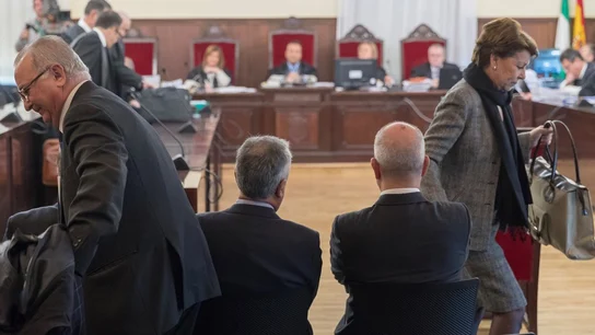 José Antonio Griñán y Manuel Chaves en el juicio de los ERE José Antonio Griñán y Manuel Chaves en el juicio de los ERE