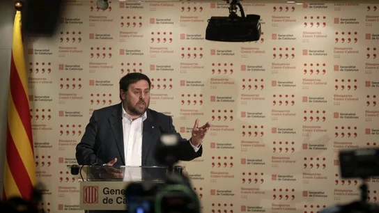 Oriol Junqueras en una imagen de archivo Oriol Junqueras en una imagen de archivo