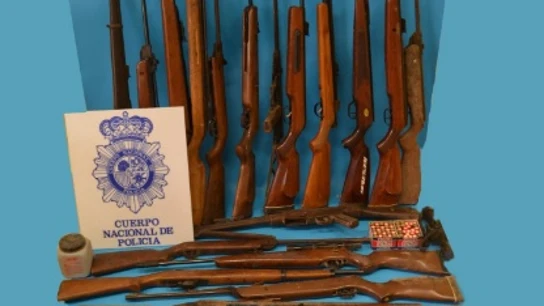 Parte de la mercancía encontrada por la Policía Parte de la mercancía encontrada por la Policía