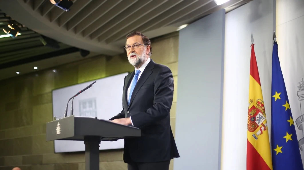 Mariano Rajoy en la Moncloa