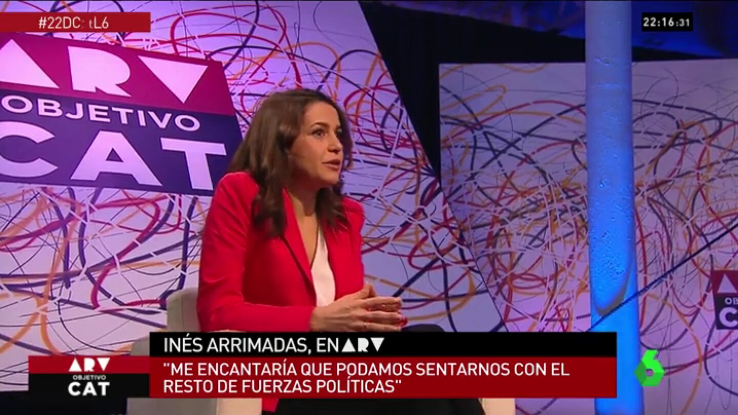 In&eacute;s Arrimadas: "El se&ntilde;or Puigdemont se ha saltado las leyes y ha huido, &iquest;pretende ser investido por plasma?"