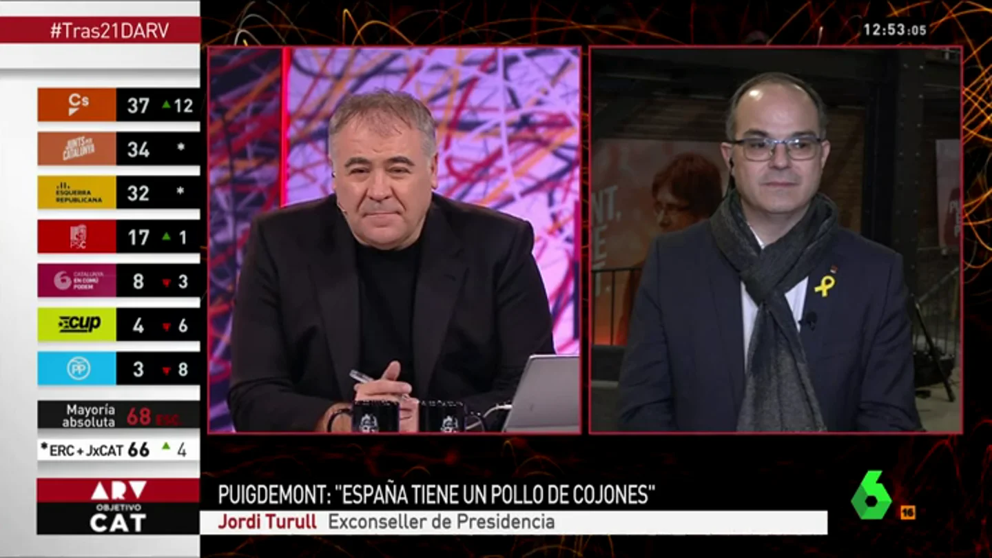 Jordi Turull en ARV Jordi Turull en ARV