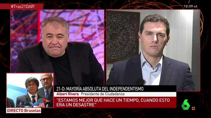 Ferreras entrevista a Albert Rivera