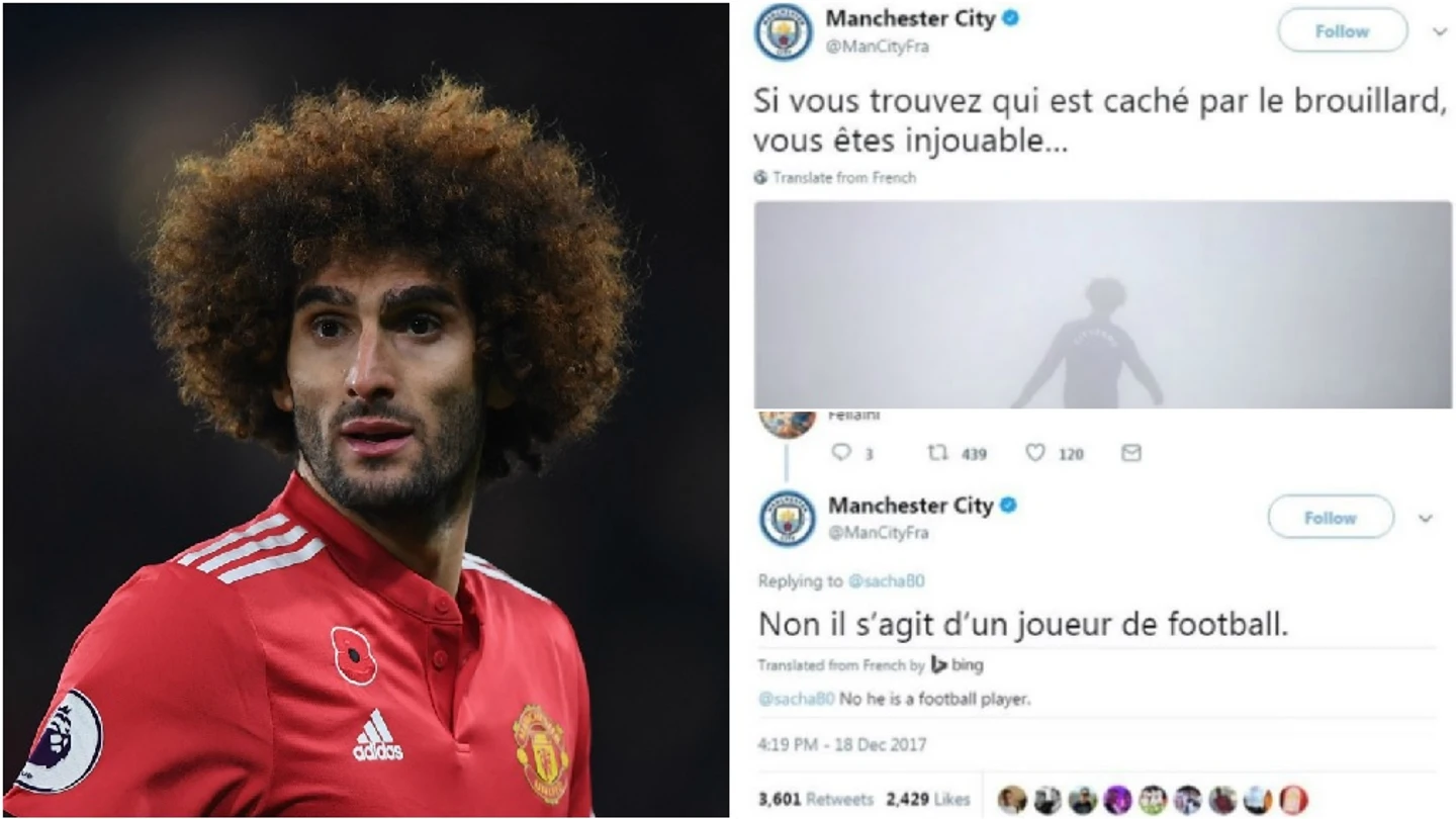 La humillación del City a Fellaini La humillación del City a Fellaini