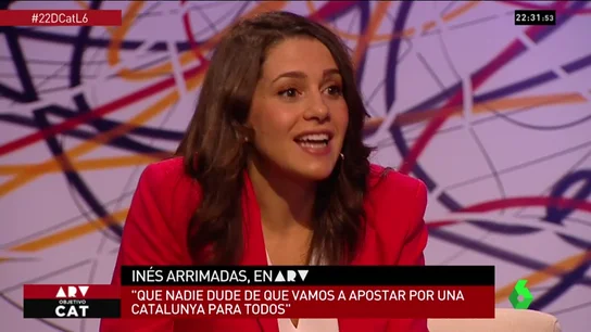 Inés Arrimadas en Al Rojo Vivo Inés Arrimadas en Al Rojo Vivo