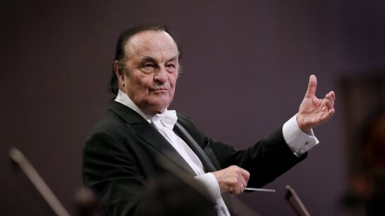 El director suizo Charles Dutoit