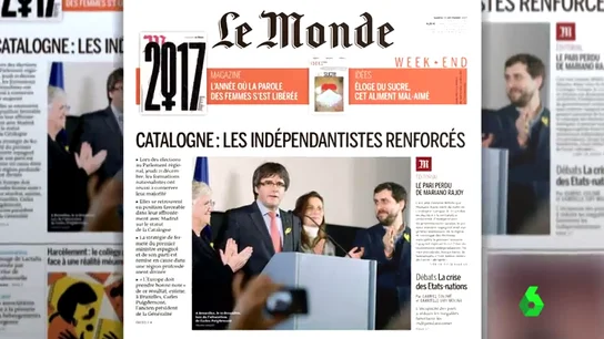 El día que Cataluña se convirtió en protagonista a nivel mundial: así vieron los medios de todo el mundo las elecciones del 21D El día que Cataluña se convirtió en protagonista a nivel mundial: así vieron los medios de todo el mundo las elecciones del 21D