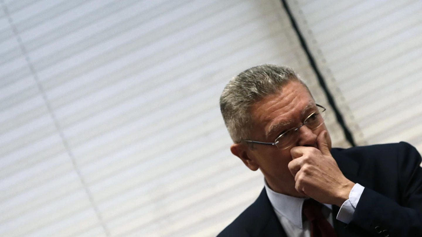 El ex presidente de la Comunidad de Madrid y ex ministro de Justicia, Alberto Ruíz-Gallardón. El ex presidente de la Comunidad de Madrid y ex ministro de Justicia, Alberto Ruíz-Gallardón.
