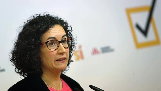 Marta Rovira, en rueda de prensa Marta Rovira, en rueda de prensa