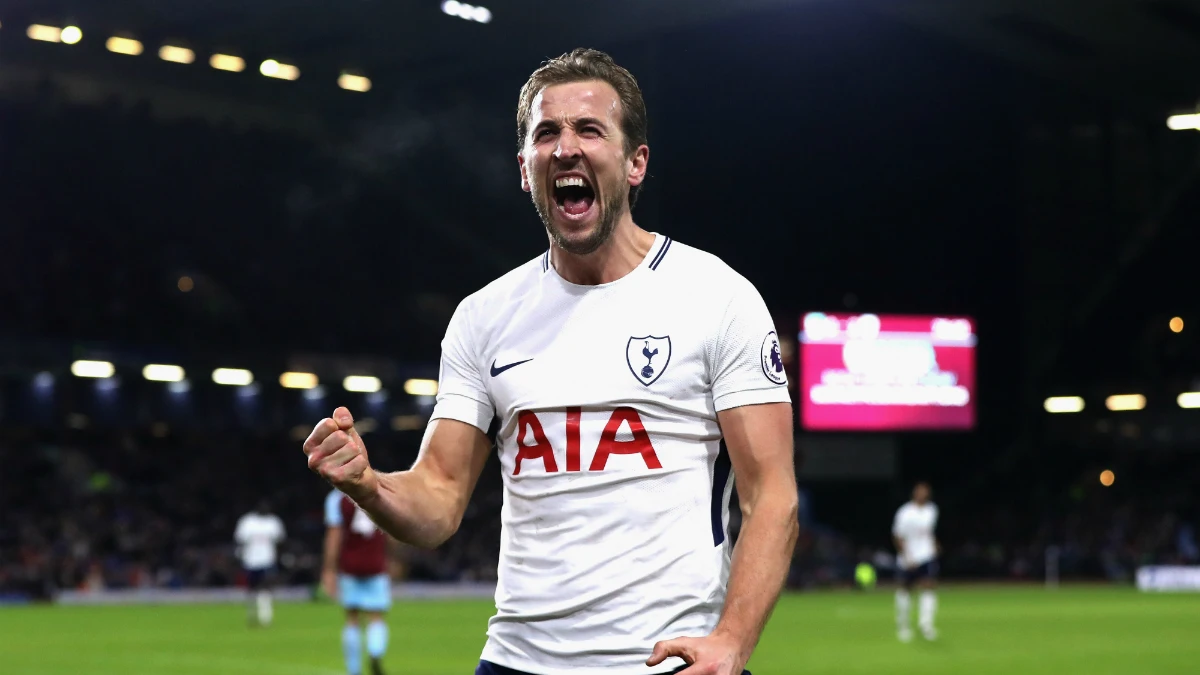 Harry Kane celebra un gol Harry Kane celebra un gol