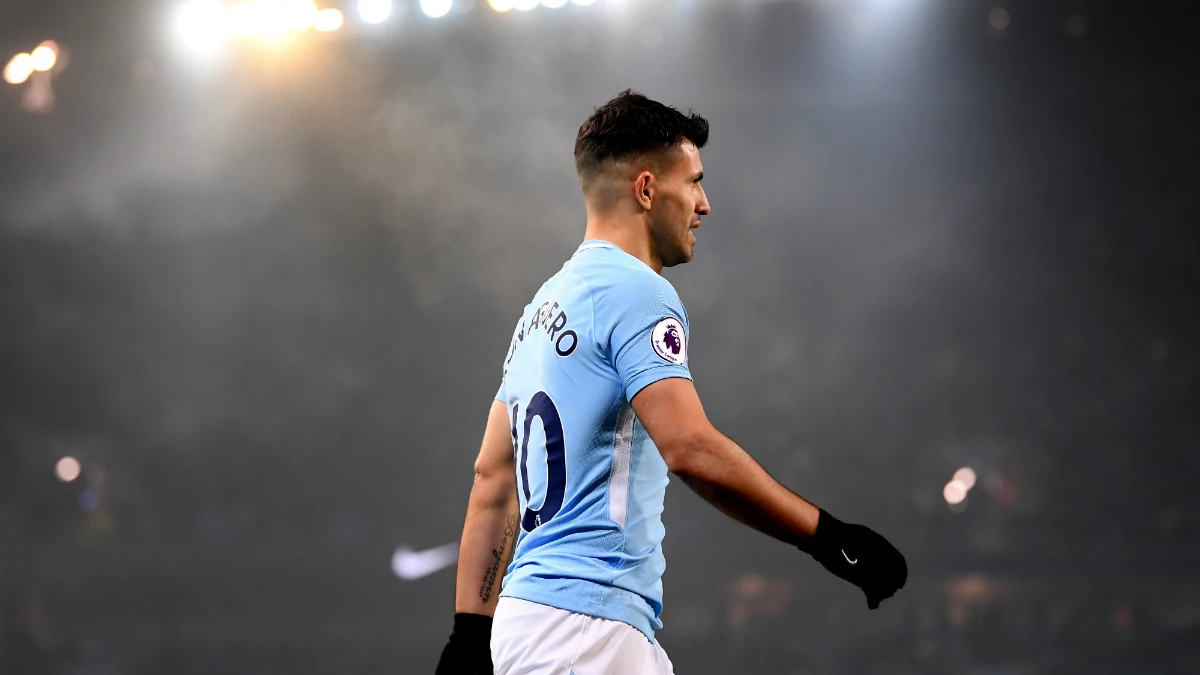 Agüero, con el City Agüero, con el City