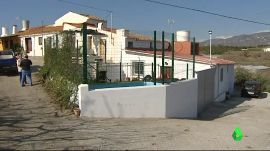 El cortijo donde fue encontrada la pareja El cortijo donde fue encontrada la pareja