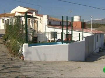 El cortijo donde fue encontrada la pareja El cortijo donde fue encontrada la pareja