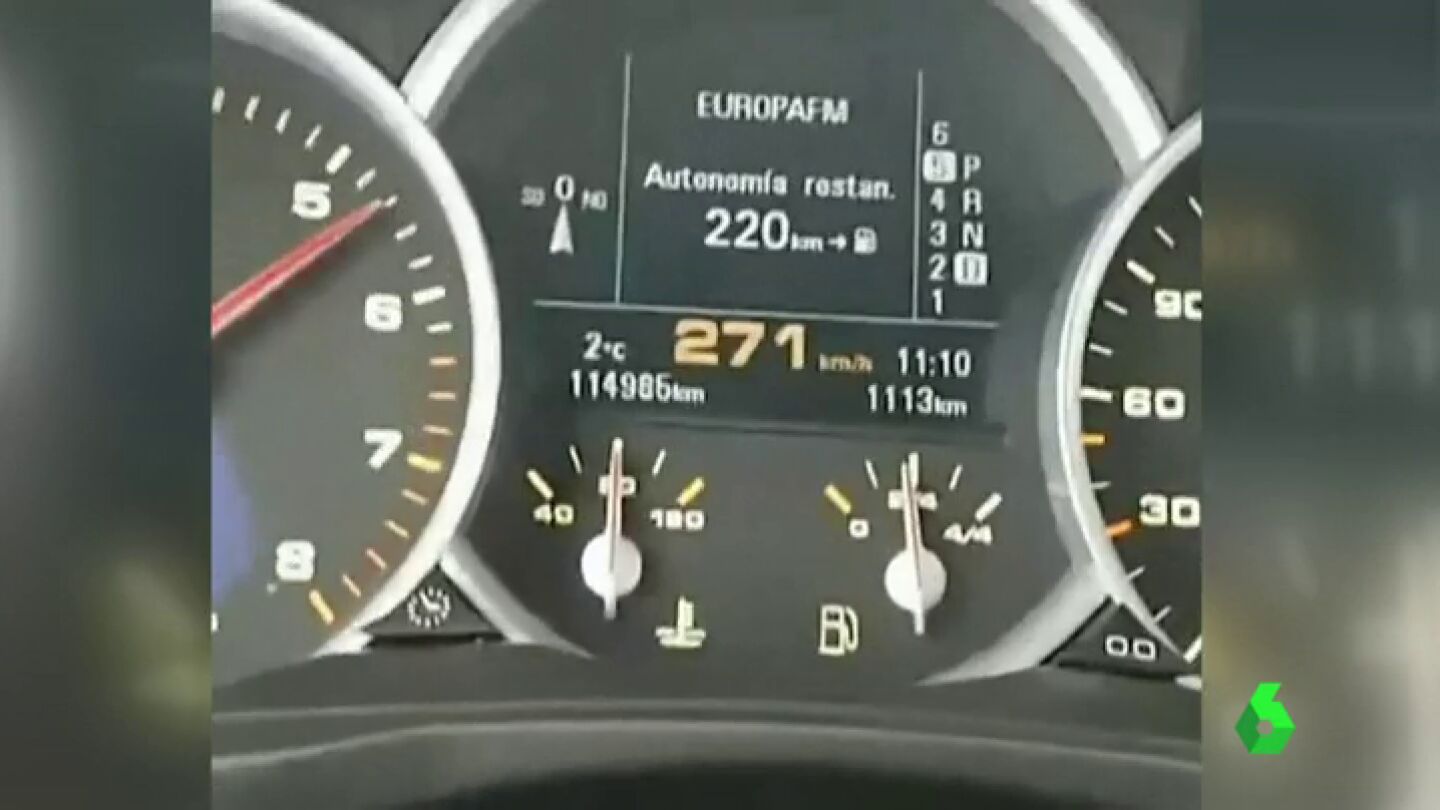Detenido un joven de 29 a&ntilde;os en Cantabria por conducir a 272 km/h, grabarse y subirlo a las redes sociales