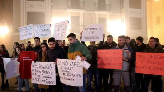 Concentración para apoyar a los exjugadores del Club de Fútbol Arandina Concentración para apoyar a los exjugadores del Club de Fútbol Arandina