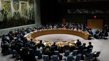 El Consejo de la Naciones Unidas, durante la reunión para tratar el asunto del armamento nuclear en Corea del Norte