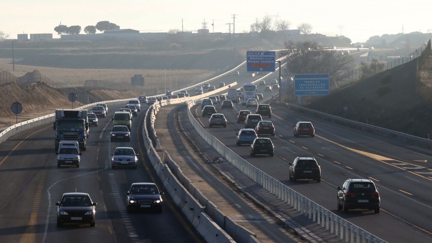 Estado de la circulaci&oacute;n en la A-5, carretera de Extremadura