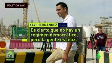 Xavi Hernández: "En Qatar no hay un régimen democrático, pero la gente es feliz"