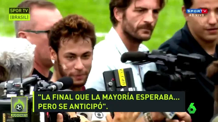 Neymar: "El PSG-Real Madrid es la final que la mayoría esperaba" Neymar: "El PSG-Real Madrid es la final que la mayoría esperaba"