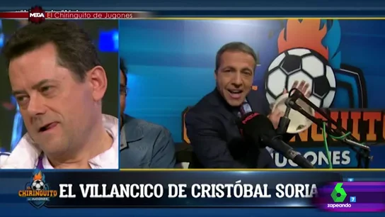 Cristina Pedroche alucina con el villancico de Cristóbal Soria: "Cristóbal Soria no es un comentarista deportivo, es Cristobalito de Triana" Cristina Pedroche alucina con el villancico de Cristóbal Soria: "Cristóbal Soria no es un comentarista deportivo, es Cristobalito de Triana"