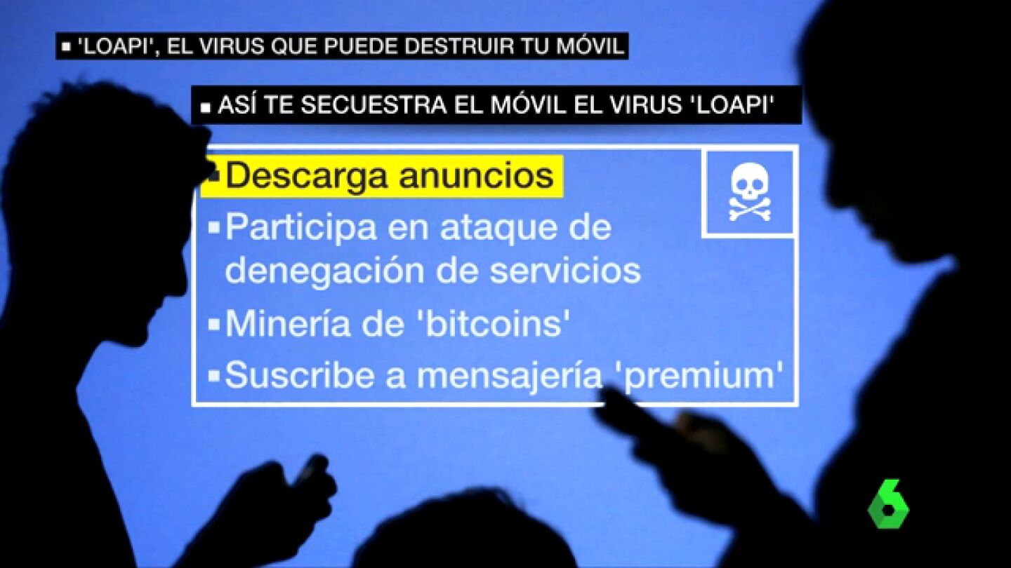 Identifican un nuevo virus "muy agresivo" que toma el control del dispositivo m&oacute;vil y utilizarlo en ataques o robos de criptomonedas