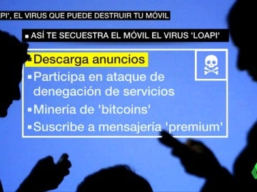 Identifican un nuevo virus "muy agresivo" que toma el control del dispositivo móvil y utilizarlo en ataques o robos de criptomonedas Identifican un nuevo virus "muy agresivo" que toma el control del dispositivo móvil y utilizarlo en ataques o robos de criptomonedas