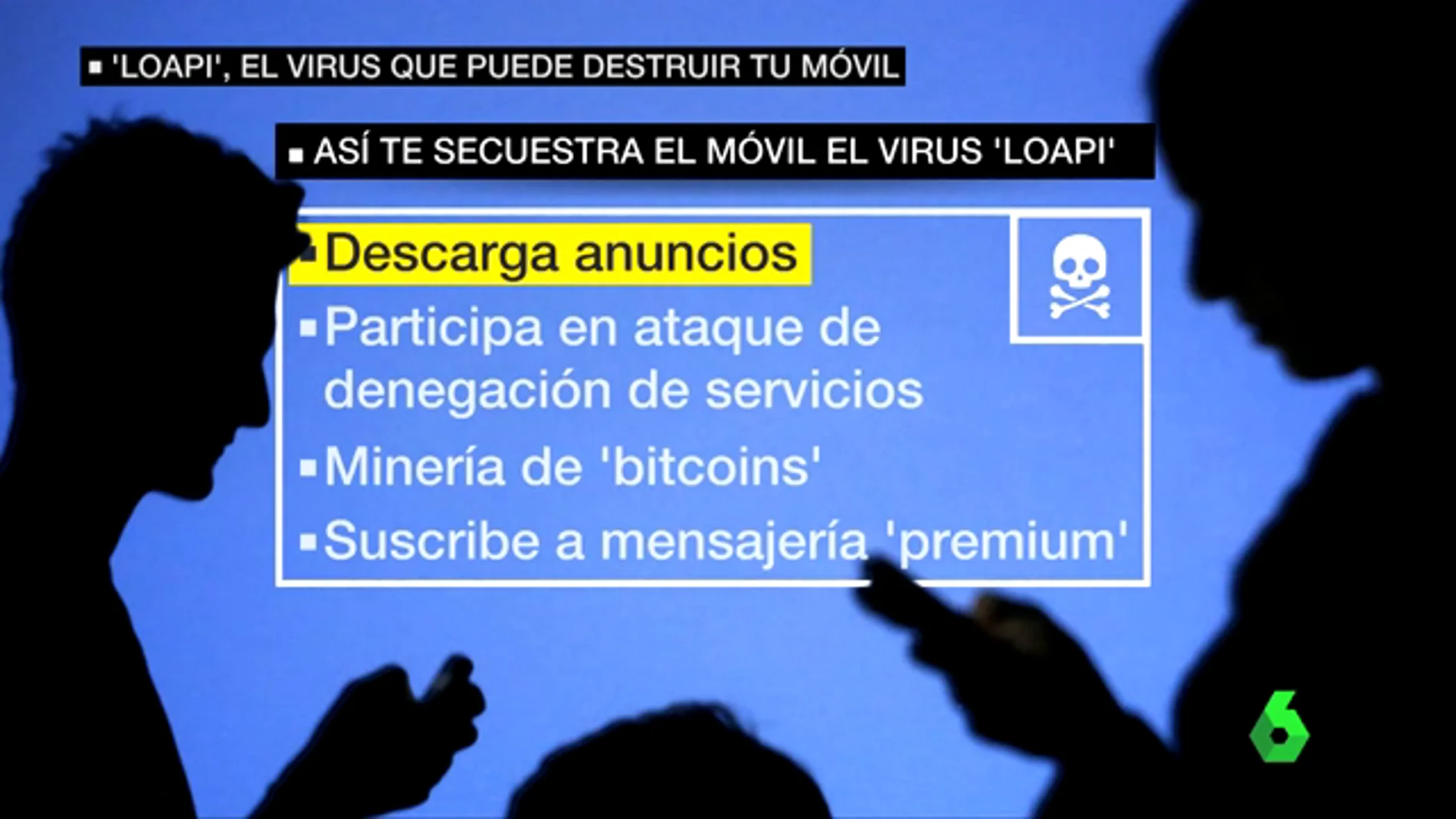 Identifican un nuevo virus "muy agresivo" que toma el control del dispositivo móvil y utilizarlo en ataques o robos de criptomonedas