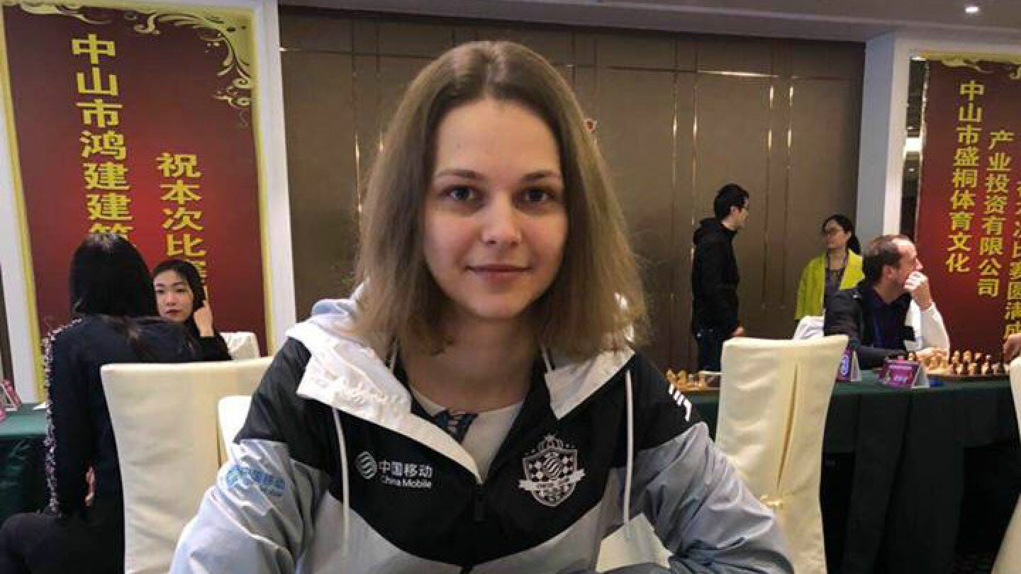 Anna Muzychuk, campeona mundial de ajedrez