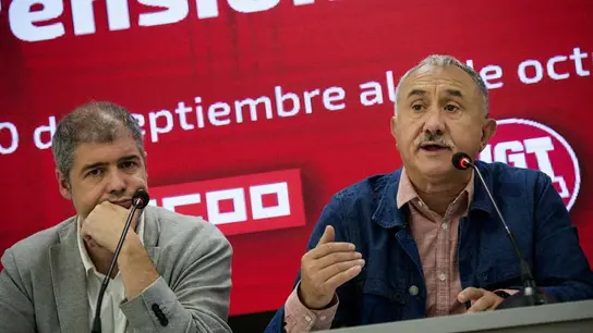 Unai Sordo y Pepe Álvarez Unai Sordo y Pepe Álvarez