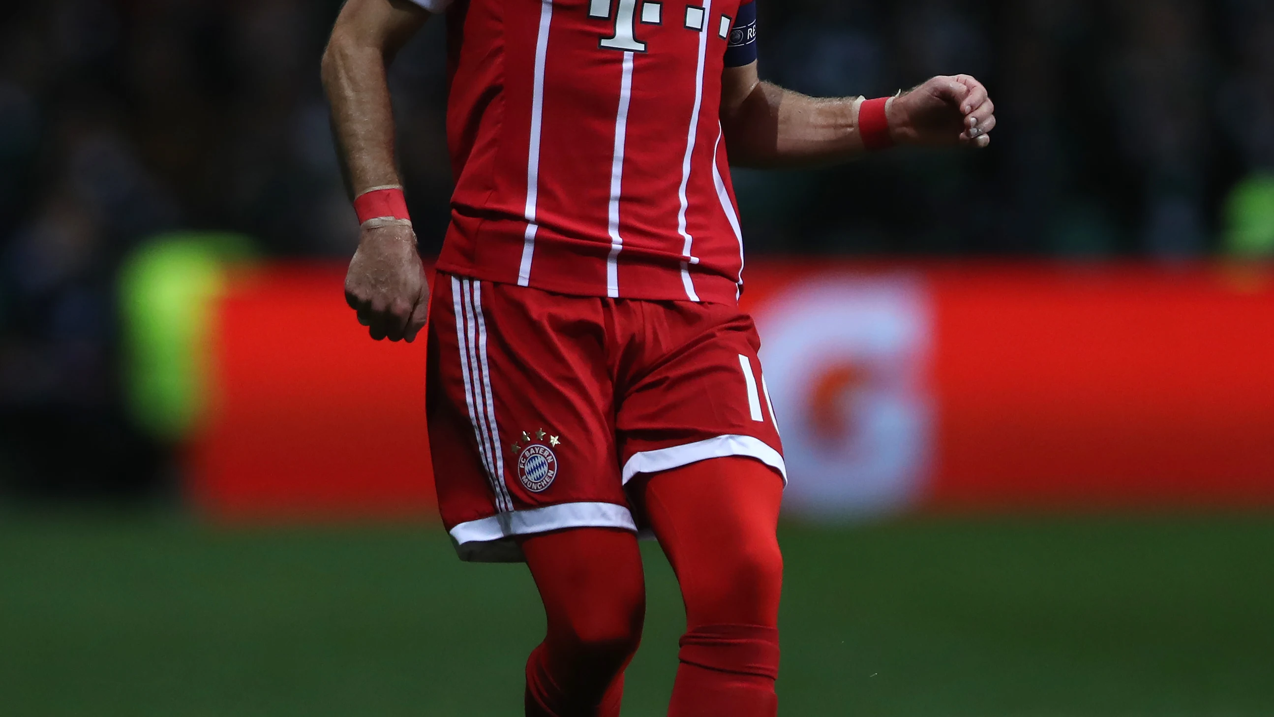 Robben, en un partido con el Bayern