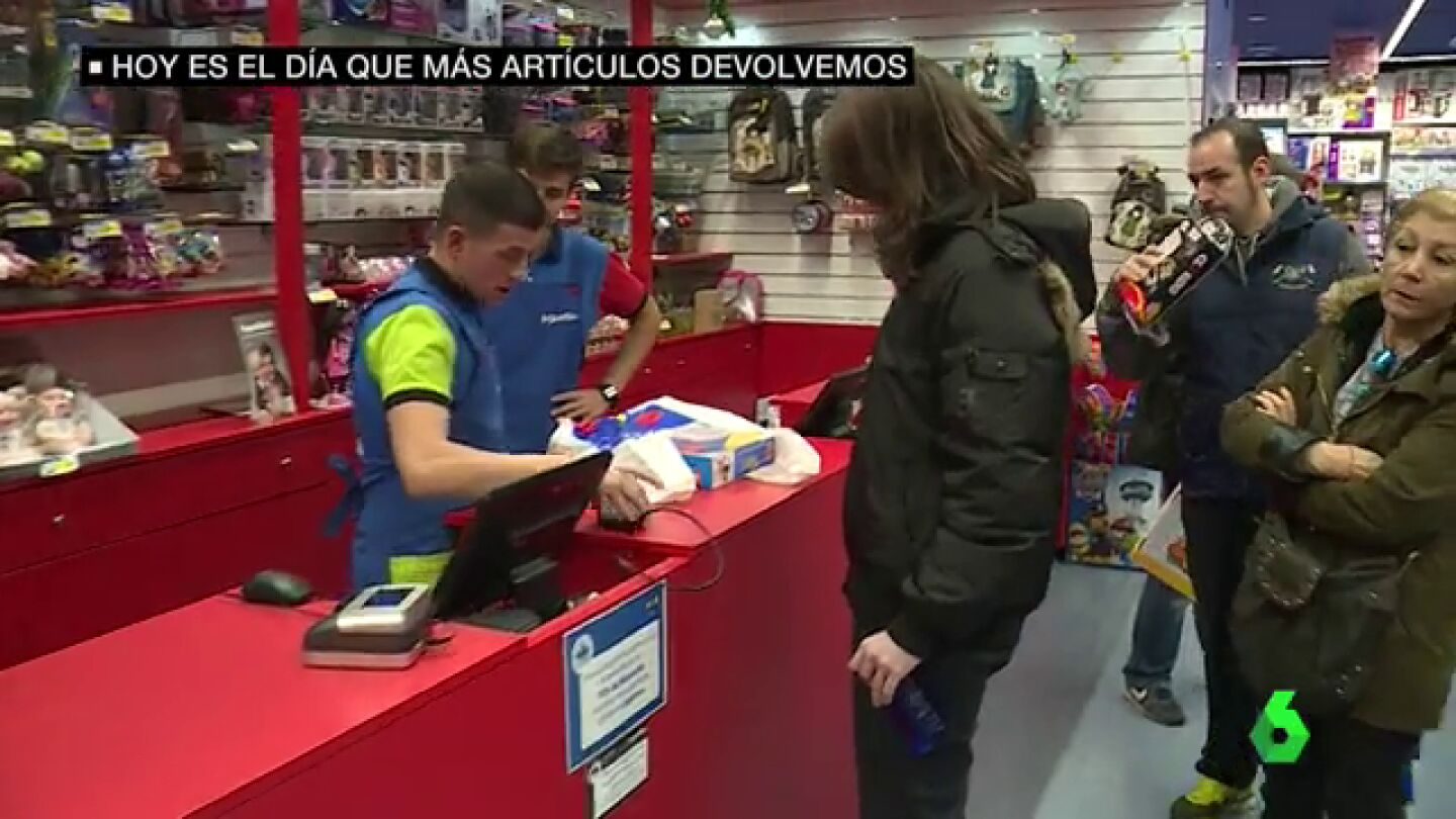  El 26 de diciembre es junto al siete de enero el d&iacute;a que m&aacute;s art&iacute;culos devolvemos