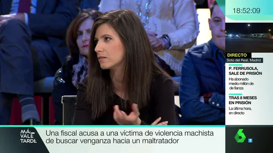 Ana Requena: "Animamos mucho a que las mujeres denuncien pero tenemos que hablar de lo que pasa en los juzgados" Ana Requena: "Animamos mucho a que las mujeres denuncien pero tenemos que hablar de lo que pasa en los juzgados"
