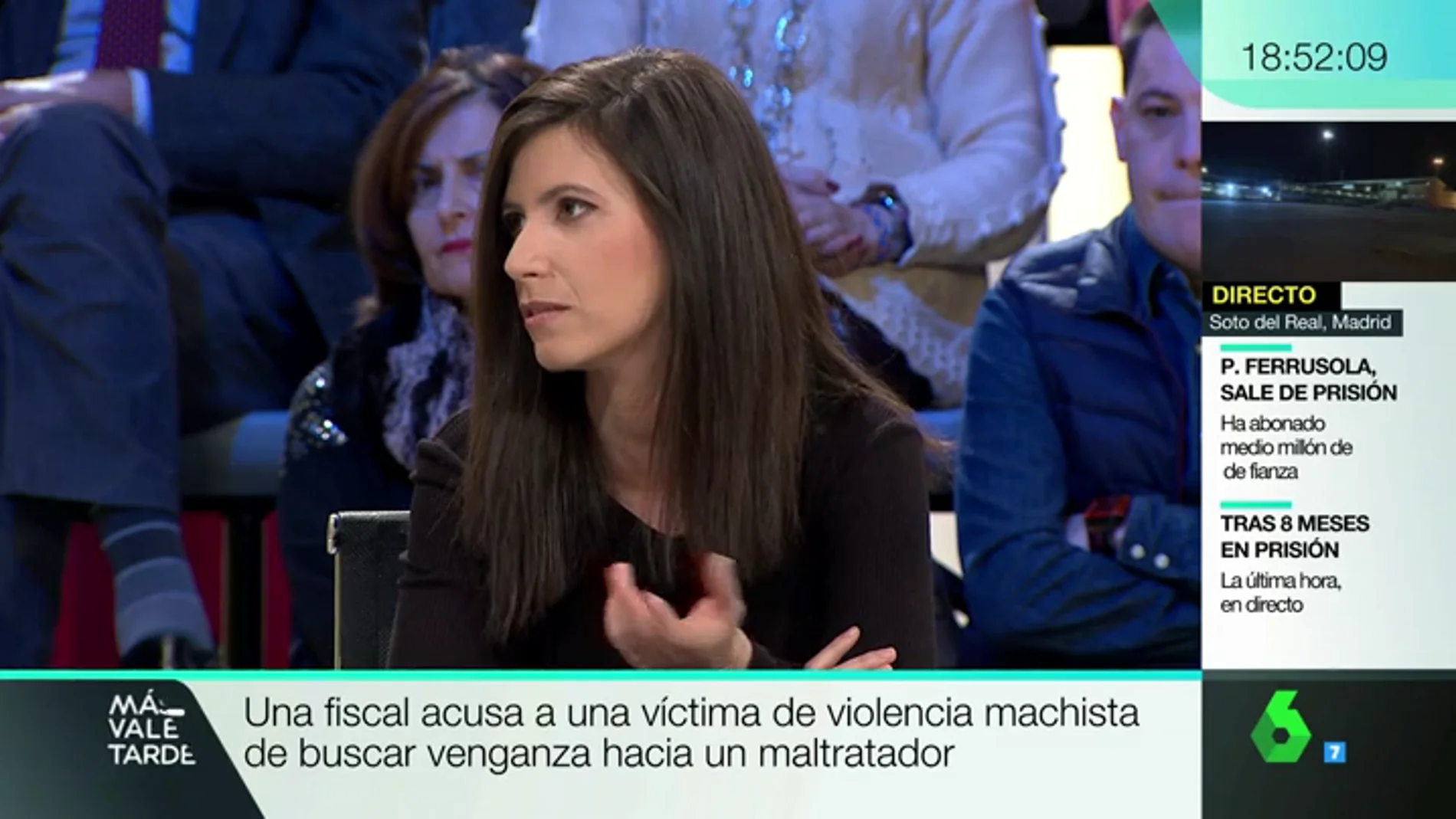 Ana Requena: "Animamos mucho a que las mujeres denuncien pero tenemos que hablar de lo que pasa en los juzgados"