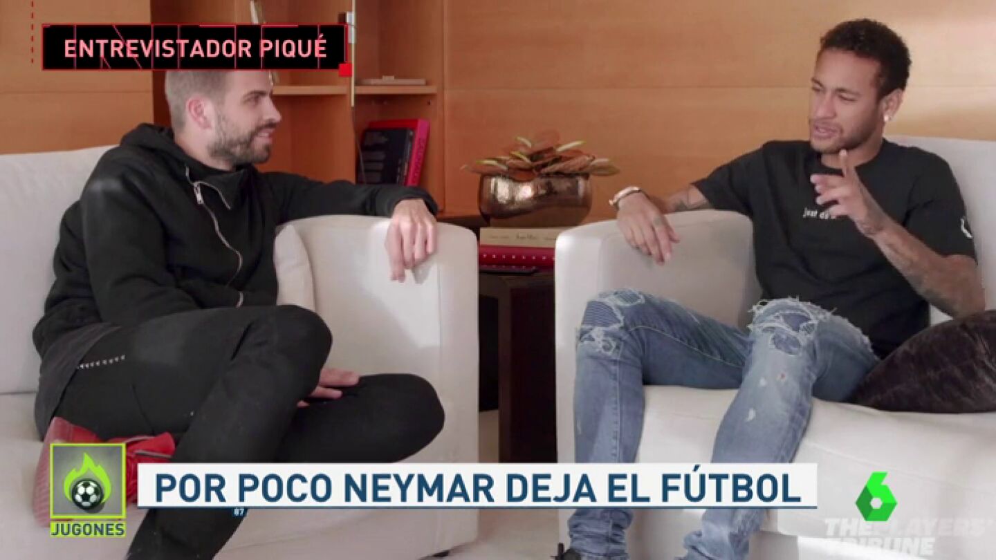 La entrevista de Piqu&eacute; a Neymar: "&iquest;Firmas una final Espa&ntilde;a-Brasil, 'hat trick' tuyo y ganamos el Mundial en los penaltis?"