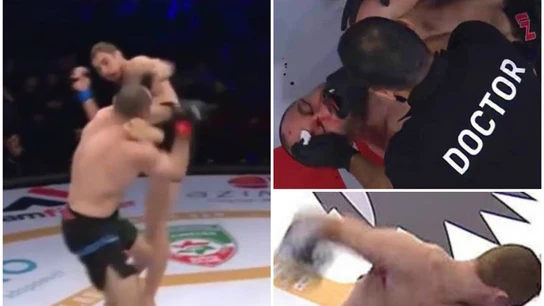 Brutal KO en la MMA Brutal KO en la MMA