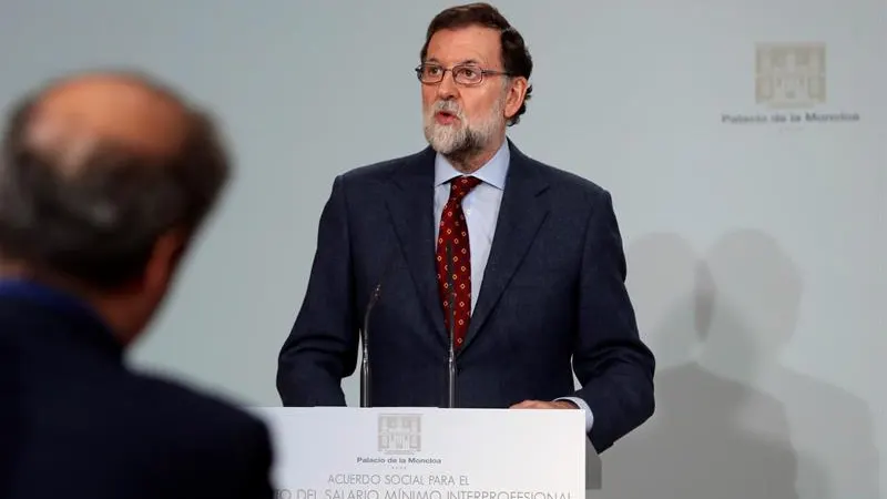 El presidente del Gobierno, Mariano Rajoy