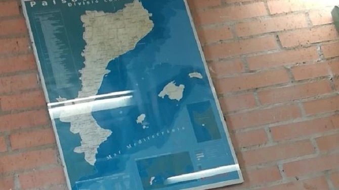 Mapa de los "països catalans"